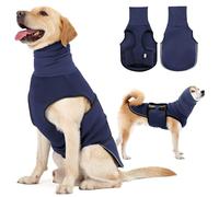 Dotoner Chaleco Relajante para Perros,2-in-1Chaqueta de Ansiedad Perros con de Protector de oído para Perro Alivio de Ruido,Rayas Reflectantes,Envoltura para aliviar la ansiedad y el estrés