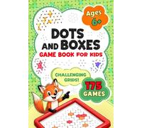Dots and Boxes Game Book for Kids: 175 Challenging Pencil and Paper Games for 2 Players. Travel, Camping & Summer Holiday Activities for Families