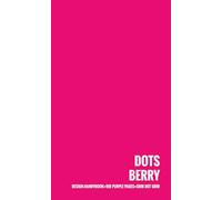 DOTS BERRY - DESIGN-HANDYBOOK - 100 PURPLE PAGES - 5MM DOT GRID: Notizbuch A6+ (102x170 mm) mit 100 purpurnen Seiten und Punktraster im Abstand von 5 ... für Bullet Journal, Tagebuch, Studium & Büro
