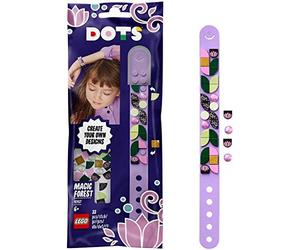DOTS Bracelets Pulsera Bosque Mágico DIY Set de Cuentas de Joyería, Regalos para Mejor Amigo Arte y Manualidades para Niños, multicolor (Lego ES 41917)
