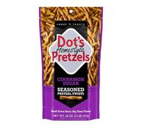 Dot's Bretzels - Toques de pretzel con especias y canela y azúcar, aperitivos saludables para niños, 16 onzas, tamaño de alimento