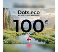 Dots.eco - Buy 10 sqf of Land for Nature Reserve Gift Card 100 GBP Key - UNITED KINGDOM