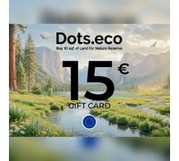 Dots.eco - Buy 10 sqf of Land for Nature Reserve Gift Card 15 EUR Key - EU