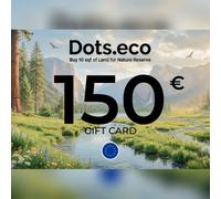 Dots.eco - Buy 10 sqf of Land for Nature Reserve Gift Card 150 EUR Key - EU
