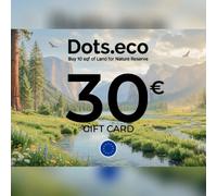 Dots.eco - Buy 10 sqf of Land for Nature Reserve Gift Card 30 EUR Key - EU