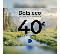 Dots.eco - Buy 10 sqf of Land for Nature Reserve Gift Card 40 EUR Key - EU