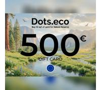 Dots.eco - Buy 10 sqf of Land for Nature Reserve Gift Card 500 EUR Key - EU
