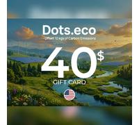 Dots.eco - Offset 10 kgs of CARBON EMISSIONS Gift Card 40 USD Key - UNITED STATES