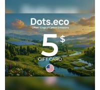 Dots.eco - Offset 10 kgs of CARBON EMISSIONS Gift Card 5 USD Key - UNITED STATES