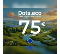 Dots.eco - Offset 10 kgs of CARBON EMISSIONS Gift Card 75 EUR Key - EU