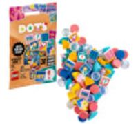 DOTS Tiles Extra: Edición 2 DIY Set de Cuentas con 10 Encantadores Sorpresas, Arte y Manualidades para Niños, multicolor (Lego ES 41916)