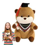 Dottduya Animales de Peluche, Animales de Peluche para niños | Cartoon nutrias Abrazando la decoración | Animal de graduación de Felpa Realista con graduados Diploma de Sombrero para la Fiesta