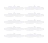 Dottduya Bandas Antisudor Para Debajo Del Pecho | 10 Piezas Láminas Secas Reutilizables Sin Tejer,Paño Absorción Sudor Mama Suave Cómodo para Senderismo Yoga Acampada