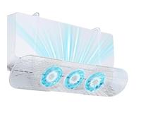 Dottduya Desviador De Aire Acondicionado - Deflector Retráctil Para Rejillas De Ventilación - Guía Anti Soplado Directo Con Montaje En Pared Para Dormitorio Baño Cocina Oficina Hogar Apartamento
