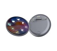 Dottduya Digital,Recargable Magnético con Luz LED,Pin Electrónico de Video y Foto - para Aficionados al Fútbol, Jóvenes, Niños, Niñas, Conciertos, Música, Fiestas, Mochila,