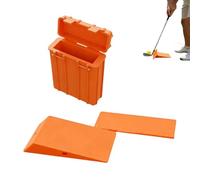 Dottduya Entrenador de swing de golf para momento de encuentro: ImpactWedge para pista de inercia , pared de guía contra Slice & Hook, ayuda de entrenamiento compacta para mejorar la calidad