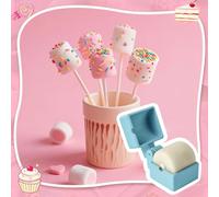 Dottduya Prensa Para Cake | Cortador De Cake Y Sencillo | Liberación Fácil Para Dulces y Postres,Para Bolas De Arroz Galletas Chocolate Fiestas Y Cumpleaños