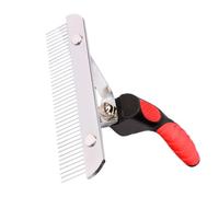 Dottduya Rastrillo Para Perros | Cepillo Para Eliminar Pelo Muerto,Peine Con Dientes Acero Inoxidable Para Mascotas, Herramienta Desenredante Para Perros Y Gatos, Accesorios Para Mascotas