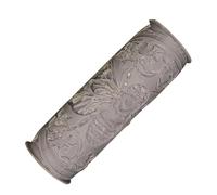 Dottduya Rodillo para arcilla, rodillo de arcilla, rodillo de arcilla, patrón de modelado texturizado, herramientas de cerámica, suministros de manualidades, sellos para cabezas de mano de cerámica