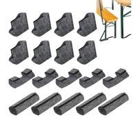 Dottduya Tapacantos para Patas de Silla, Juego de 18 Protectores de Fieltro para Muebles, Protectores Antideslizantes para Patas De Muebles para Alfombra Baldosa Dormitorio Cocina Sala De Estar Patio