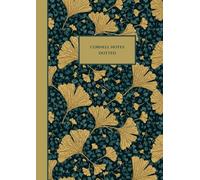 Dotted Cornell Notes Notebook A4: Cornell Note Taking System Study Journal for Students - 120 Pages (60 Sheets), Teal Green & Gold Ginkgo Leaf Cover, ... for Lecture Notes, Study Revision, Diagrams