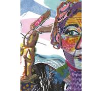 Dotted Journal: 160-Page Dot Grid Notebook - 6"x9" - Original Art Work: 'The Rabbit Queen" by Michelle St. John-Grover