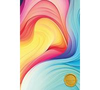 Dotted Journaling Notebook: Vibrant Color Flow Design for Writing, Notes, and Reflection - White Paper, 160 Pages