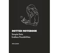 Dotted Notebook: Bullet Journal, A4 Hardcover, 8.5×11 inches large, black, dot grid journal for men and women