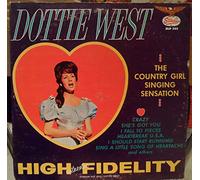 DOTTIE WEST - DOTTIE WEST - country girl singing sensation STARDAY 302 (LP vinyl record)