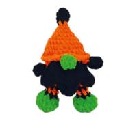 Dotty Design Knitty Critters - Halloween - Treat The Gnome| Kit de manualidades de ganchillo apto para principiantes con hilo reciclado