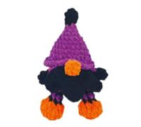 Dotty Design Knitty Critters - Halloween - Trick The Gnome| Kit de manualidades de ganchillo apto para principiantes con hilo reciclado