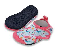 Dotty Fish Escarpines para Bebé y Niño - Zapatos de Agua Antideslizantes, Secado Rápido, Suela de Goma Flexible, Cierre Ajustable - Piscina y Playa - Sirena 6-12 Meses