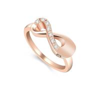 DOTUIARG Anillo de cremación para soporte de cenizas Joyería de recuerdo Anillo conmemorativo de acero inoxidable para mujeres