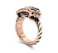 DOTUIARG Anillo de urna de cremación para cenizas, joyería conmemorativa de acero inoxidable, portacenizas para seres queridos, anillos de recuerdo para hombres, regalos para mujeres