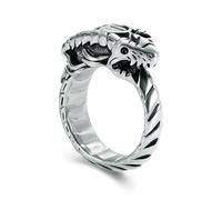 DOTUIARG Anillo de urna de cremación para cenizas, joyería conmemorativa de acero inoxidable, portacenizas para seres queridos, anillos de recuerdo para hombres, regalos para mujeres