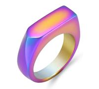 DOTUIARG Anillo de urna para cremación de joyas para cenizas para mujeres Anillo de cremación para hombres contiene cenizas de seres queridos (talla 5-13)