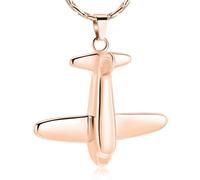 DOTUIARG Colgantes de cremación para cenizas - 316L joyería conmemorativa de urna de acero inoxidable para hombres