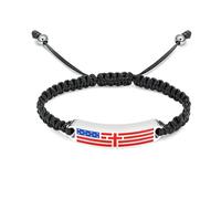 DOTUIARG Pulsera de cremación con cruz para cenizas para hombres Bar Urna Pulseras Joyería Conmemorativa Recuerdo funerario