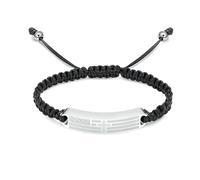 DOTUIARG Pulsera de cremación con cruz para cenizas para hombres Bar Urna Pulseras Joyería Conmemorativa Recuerdo funerario