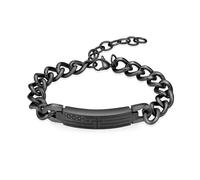 DOTUIARG Pulsera de cremación con cruz para cenizas, pulseras de eslabón de barra, joyería conmemorativa, regalos funerarios para mujeres, hombres