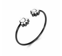 DOTUIARG Pulsera de cremación para mascotas para cenizas, pulsera grabable de urna con pata de animal, portacenas para recuerdo, joyería conmemorativa para gato/perro