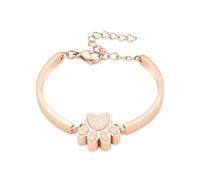 DOTUIARG Pulsera de cremación para mascotas y cenizas - Pulsera de urna con huellas de pata de mascota Pulseras para perros/cenizas de mascota Urna de recuerdos conmemorativos