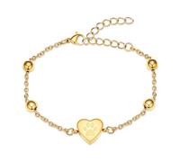 DOTUIARG Pulsera de urna con huellas de cremación de corazones para cenizas y pulsera ajustable de recuerdos de acero inoxidable para hombres y mujeres