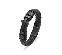 DOTUIARG Pulsera de urna de cremación con cruz para cenizas joyería de ceniza con urna pulseras de guardapelo para hombres