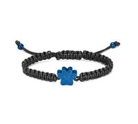 DOTUIARG Pulsera de urna para mascotas con cenizas, huellas de pata, joyería de cremación, recuerdo de acero inoxidable, pulsera de ceniza para perros/gato para hombres, mujeres