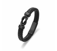 DOTUIARG Pulsera de urna trenzada para cenizas, pulsera conmemorativa de cremación de acero inoxidable para regalo de recuerdo de perro humano
