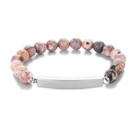 DOTUIARG Urna con cubo de cremación con pulsera ajustable, portacenizas conmemorativa, pulsera de cuentas joyería de recuerdo