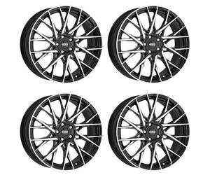 Dotz llantas Fuji Dark 8.0Jx18 ET40 5x108 compatibles con Peugeot 3008 308 407 5008 508 607 Partner