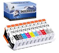 DOUBEL D PGI-72 - Cartuchos de tinta para Canon PGI-72 PGI72, cartucho de tinta 72 tintas, funciona para impresora Canon Pixma Pro-10 Pro-10s Pro10 Pro10s Pro10s (paquete de 10 72 cartuchos, PBK MBK C