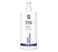 DOUBLE ACTION SHAMPOO SEBO BALANCE regula el exceso de sebo del cabello 1000 ml